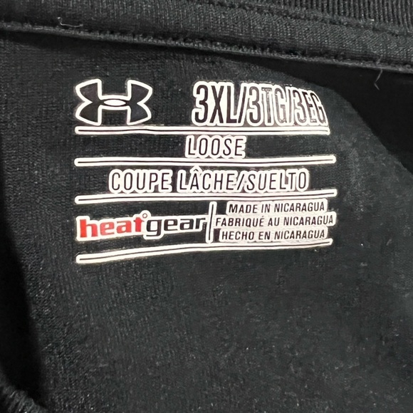 Temple University Owls Football Under Armour Loose Heat Gear Shirt - Picture 4 of 4